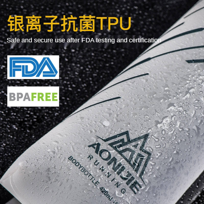 AONIJIE SD21 Складная мягкая фляга бутылка для воды гидратации-500 мл/16 унций | Спорт и