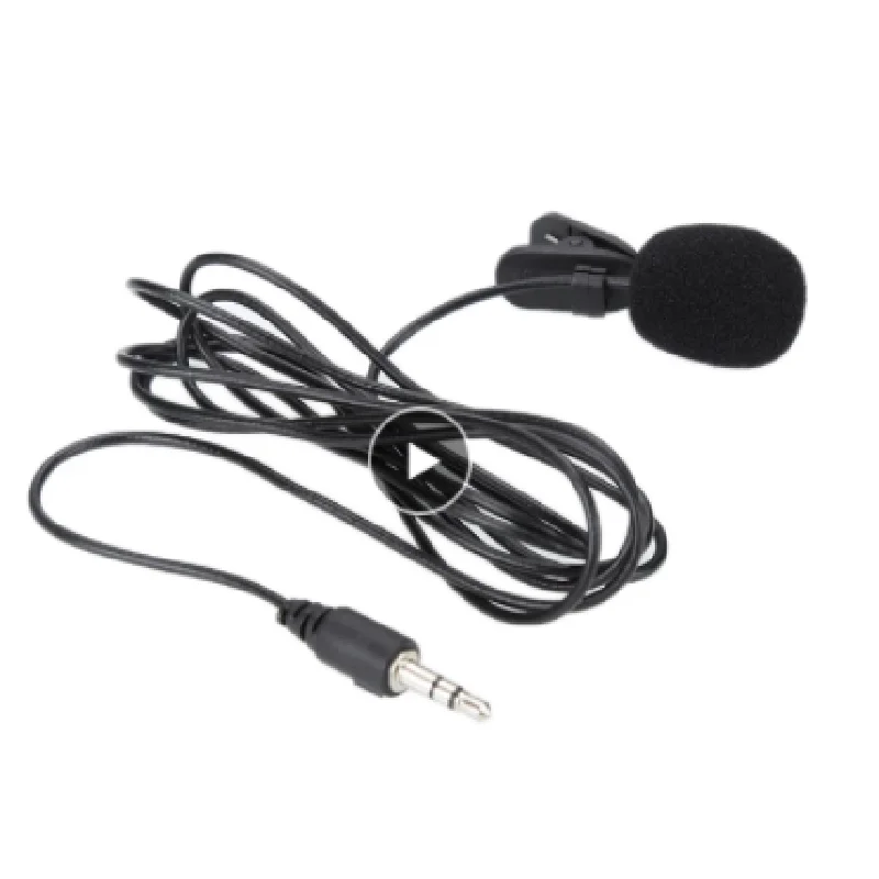 

Microphones Wried Microphones Mini Portable Condenser Lavalier Tie Clip Microphone For Phone Audio Studio Wired Mic For PCLaptop