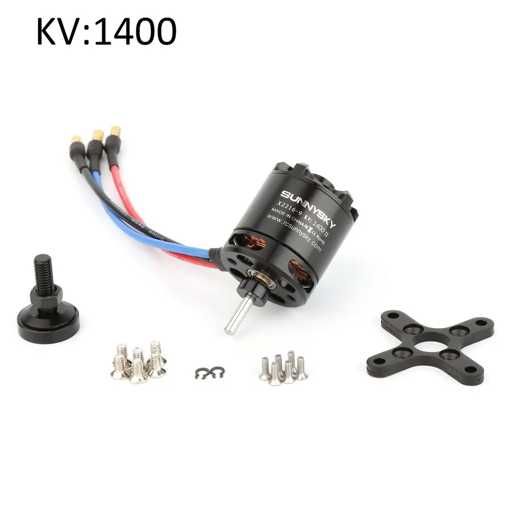 

Original SunnySky X2216 KV880 KV1100 KV1250 KV1400 KV2400 KV880 high effectiveness brushless motor for FPV Quadcopter drones