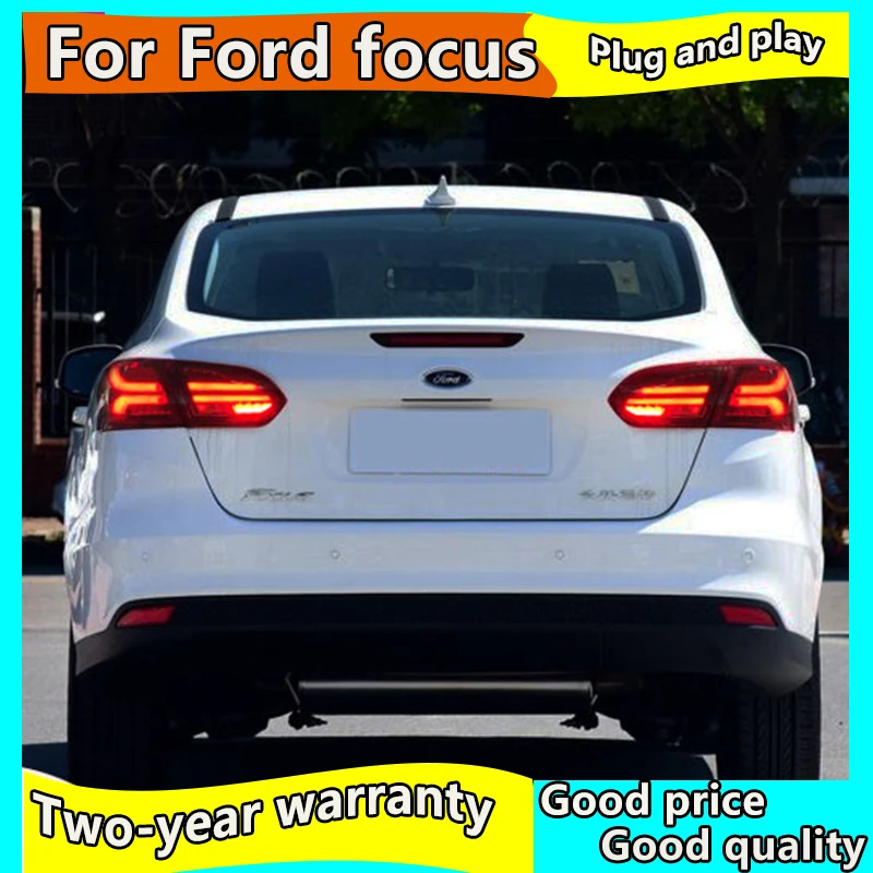 Автомобильный Стайлинг для Ford Focus задние фонари 2015 2018 Sedan светодиодный ная задняя