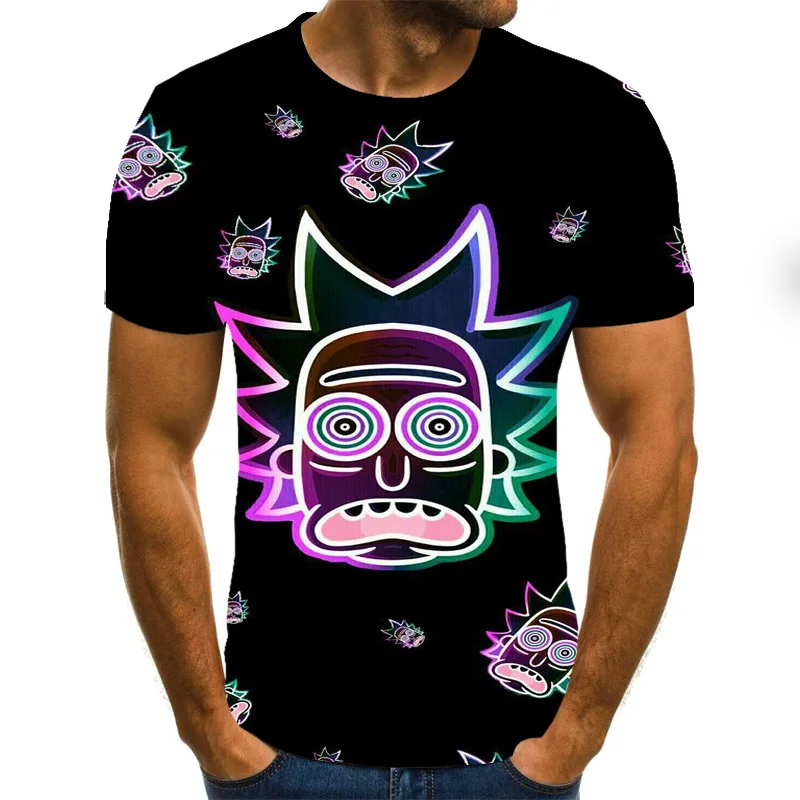 Новый дизайн Мужские футболки Модные для девочек с принтом Топы мальчиков