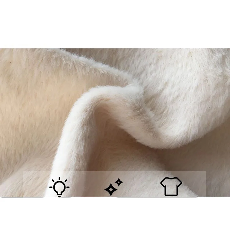 Youth Clothing for Female Fur Coat Winter Parkas Elegant Women Blazer Imitation Mink Cashmere Warm Jacket Factory Outlet 1971