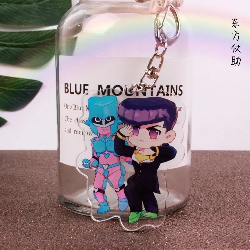 Аниме Jo Необычные Приключения брелок мультяшная фигурка акриловый милый