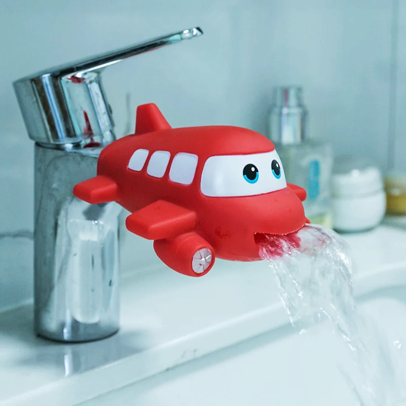 

Children Bathroom Animal Shape Faucet Extender Water-saving Cartoon Kids Baby Wash-hand Faucet extension bathrooms