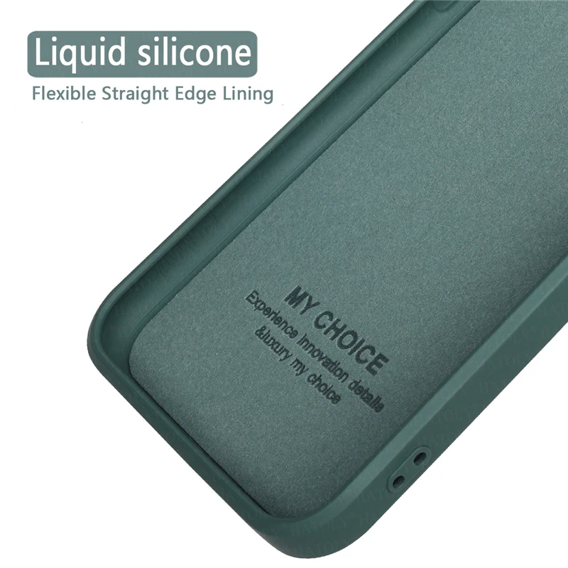 Funda para Oppo Find X3 Pro Find X3 Neo Lite X2 Pro, carcasa Original de silicona l&iacute;quida TPU a prueba de golpes, armadura cuadrada, funda para tel&eacute;fono-4