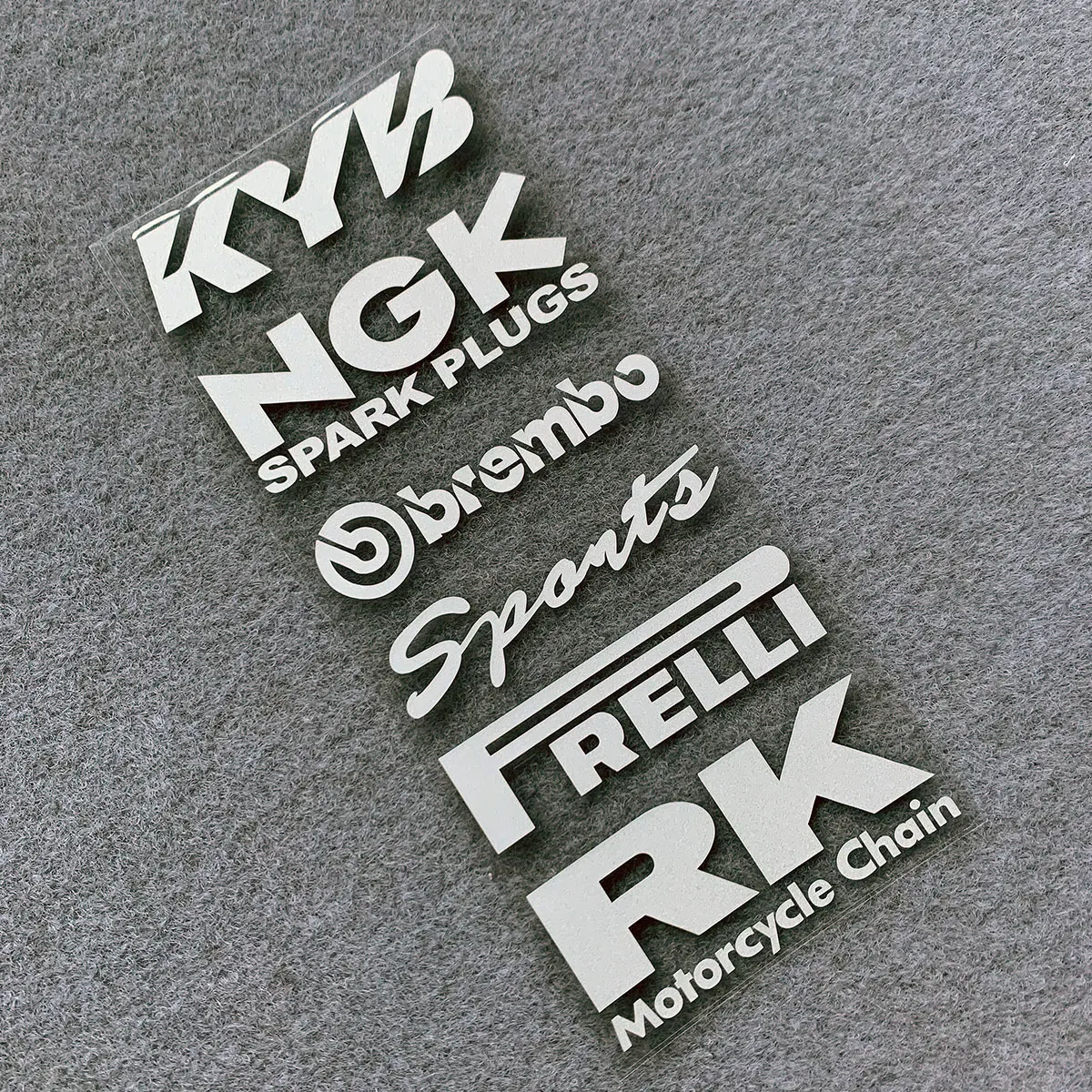 

KYB Reflective Motorcycle Side Strip Bike Helmet Sticker Car Styling Vinyl Decal For YAMAHA Honda KTM Kawasaki New Arrvial