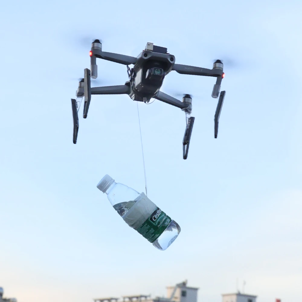 Air-Dropping Thrower System for DJI Mavic Air 2 Drone Wedding Ring Gift Emergency Remotely Delivery Rescue Fishing Accessories |