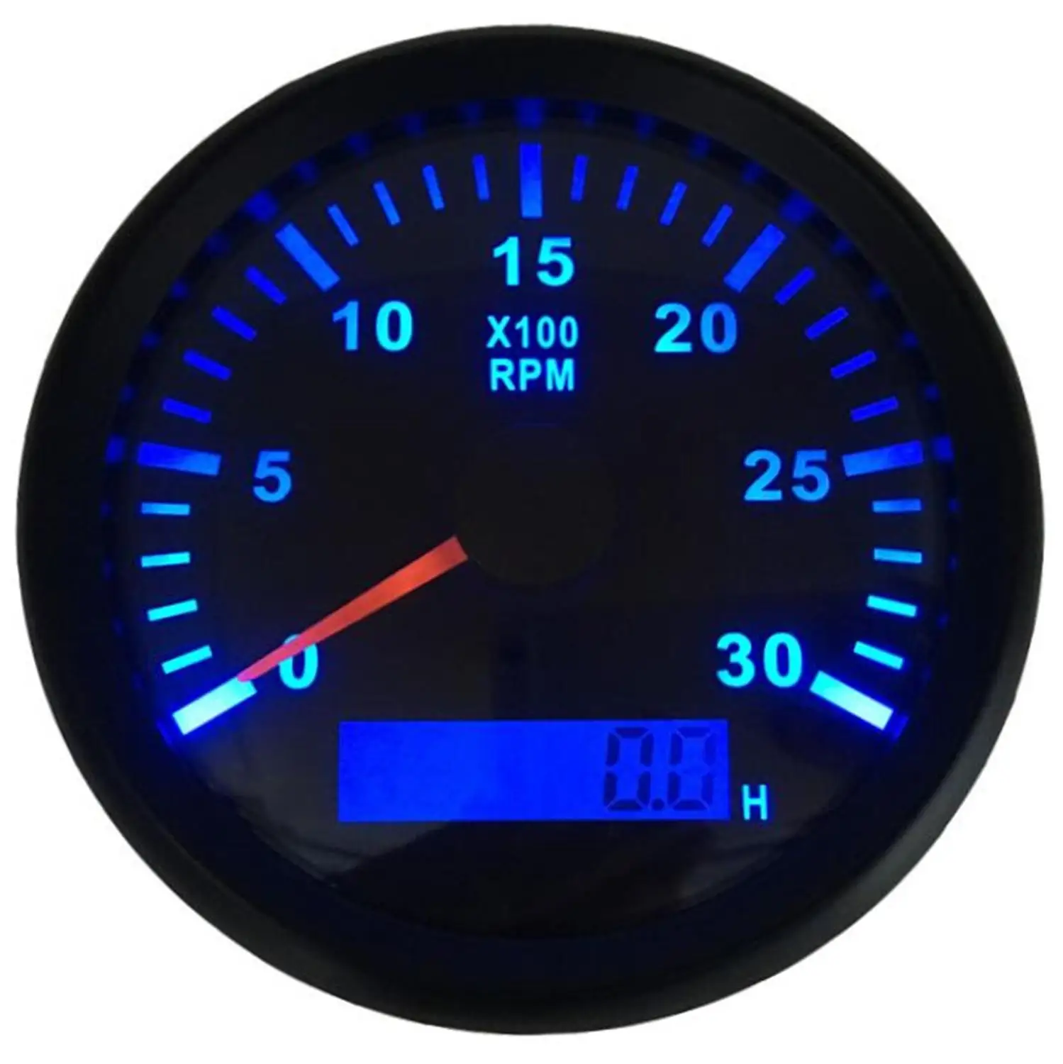 1 шт. Водонепроницаемый Тахометры 9-32 в пост настройки измерительные приборы 0-3000