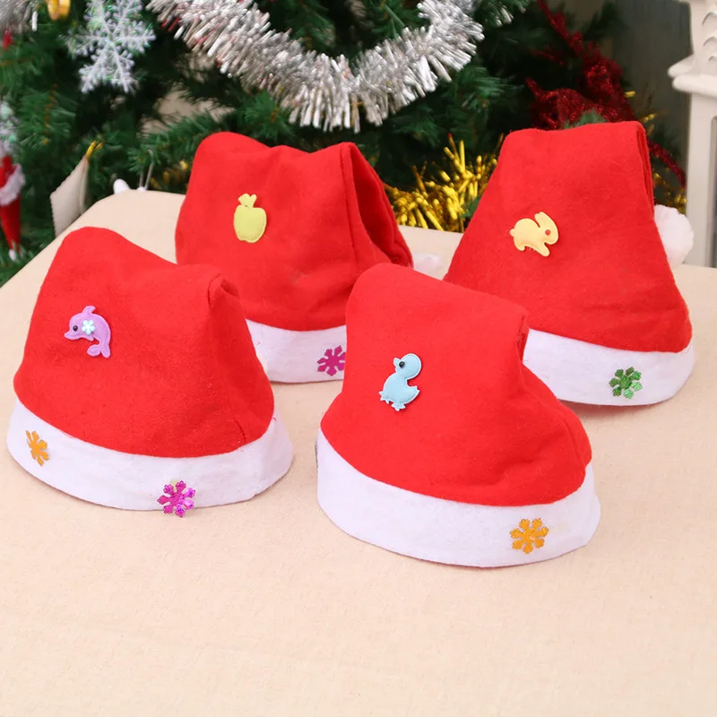 

Santa Hats Bulk Christmas Hats Classic Comfortable Santa Hats for New Year Christmas Holiday Festival Party Supplies