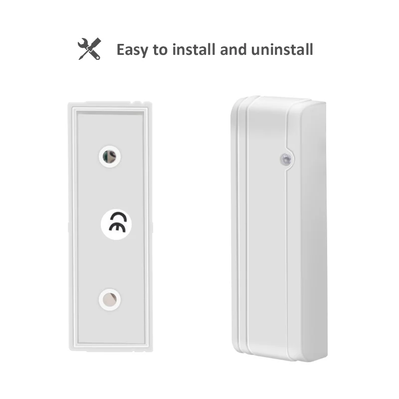 10pcs 433MHz Wireless Vibration Sensor Glass Detector MD-2018R for Focus TCP IP GSM Alarm ST-VGT HA-VGW HA-VGT | Безопасность и