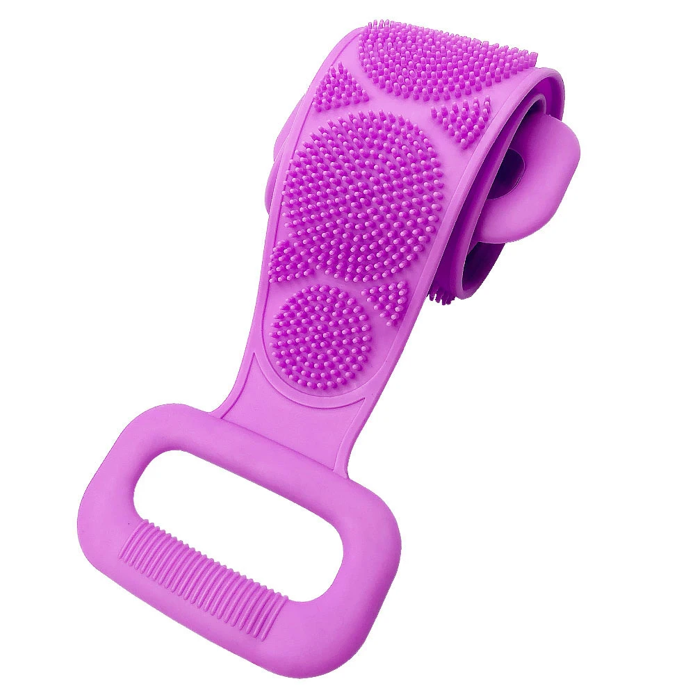 

Silicone Bath Body Brush Exfoliating Massage For Shower Body Cleaning Brush Skin Clean Brushes Bathroom Shower Strap