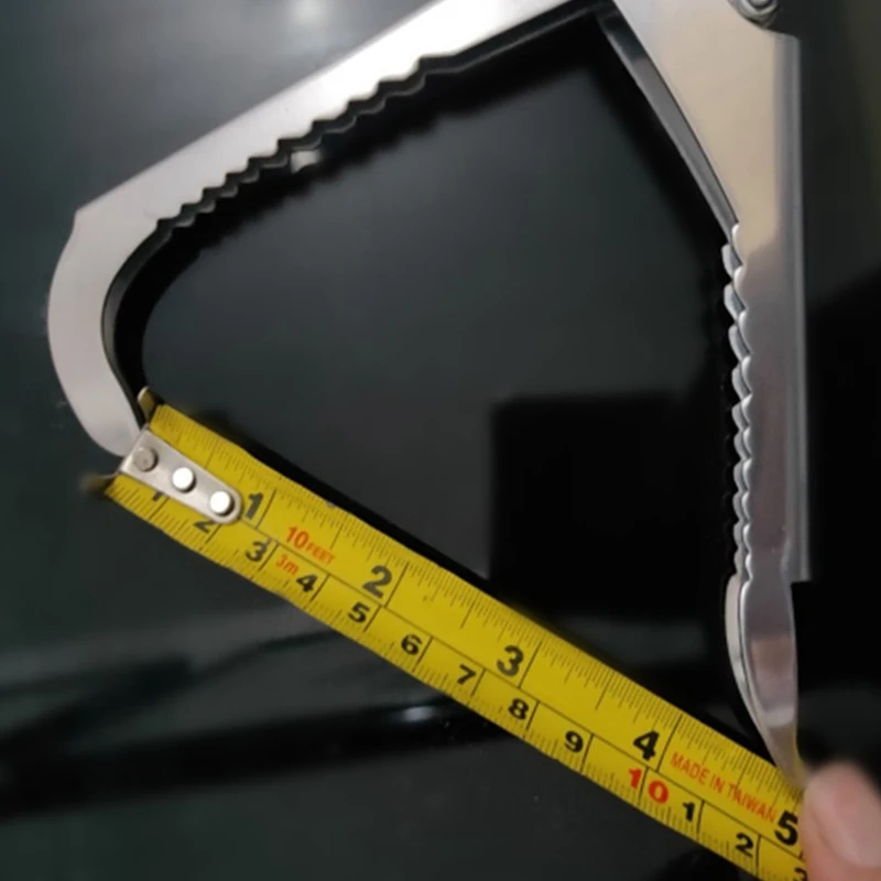 

Snake Clamp Catcher Reptile Grabber Pick Up Handling Tongs Stainless Steel Tool for Snake Feeding Hunting Catching Wide Jaw & Se