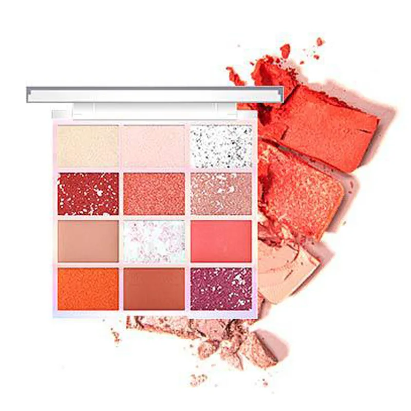 Phantom Mirror Quicksand тени для век матовый перламутровый блеск блестки 12 цветов Палитра