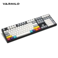 varmilo CMYK MA87 MA108 MA104-A mechanical keyboard wired static capacitance axis white backlit computer gaming keyboard