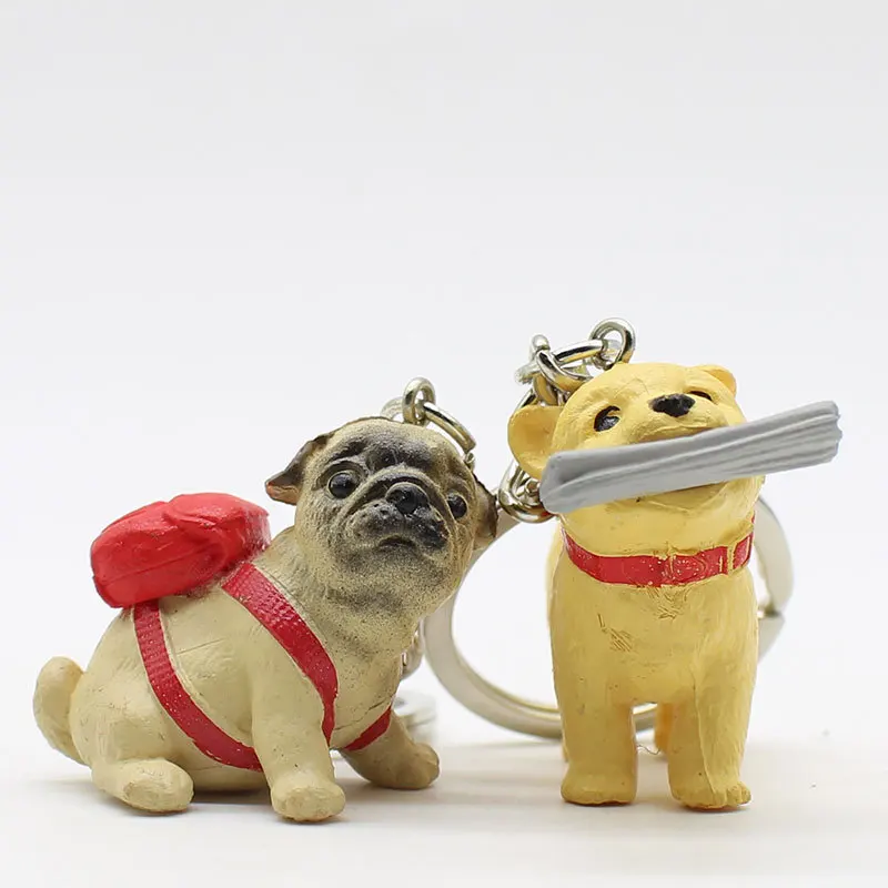 

Cartoon Puppy Keychain Pet Dog Shape Key Chain Pendant Bag Ornament Holiday Gift For Women Girl Creative Keyring Jewelry Gift