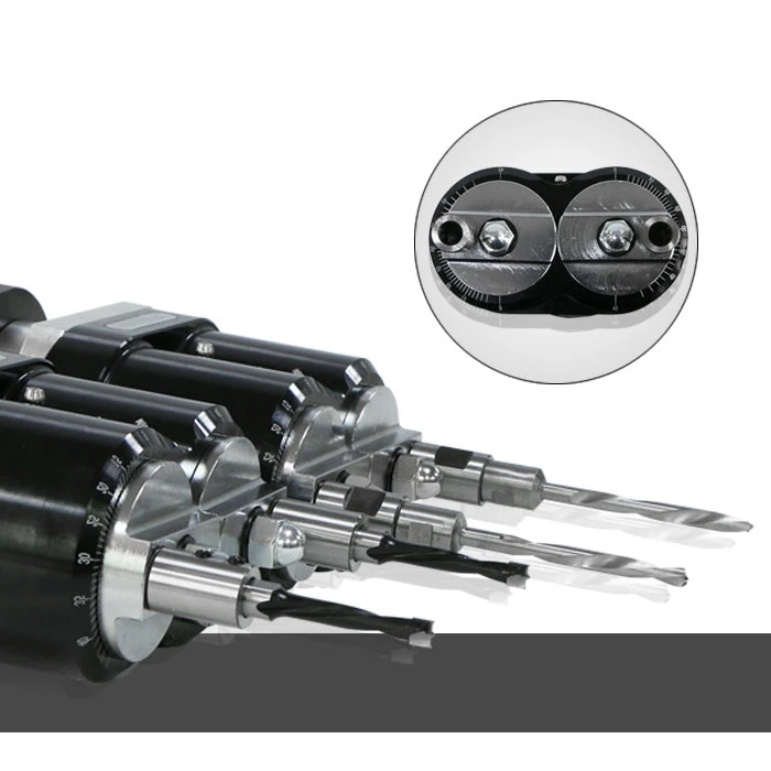 

High heat double head protean wood boring head