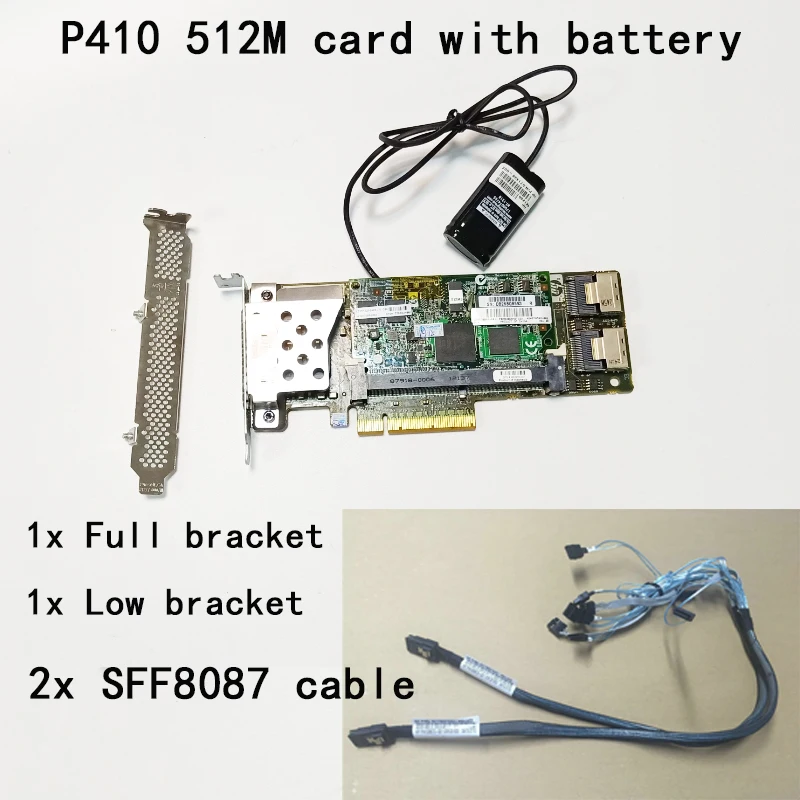 462919 001 013233 001 array sas p410 raid контроллер карты 6gb pci e с