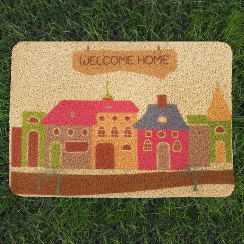 

Cats Dogs Litter Trapping Mats Pads PVC Elastic Fiber Mats for Cats Litter Boxes Multifunctional Cushion Living room Bathroom
