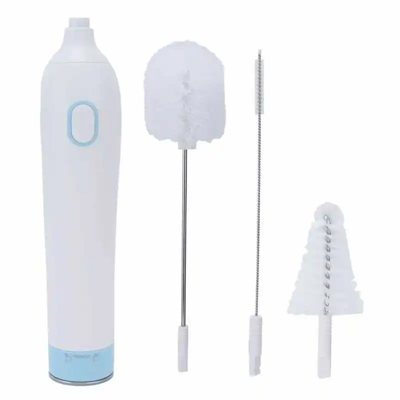 

Electric Bottle Brush Dense Hair Noise Reduction Motor Bottle Cleaner Cleaning Tool for Baby Bottle Pacifier Cleaning Supplies