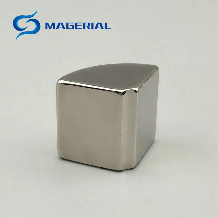 N45H NdFeB дуговой сегмент OR15xIR2x90deg. x16 мм Двигатель магнит для генераторов ветряной турбины Неодимовый Постоянный магнит ротора диаметром 30 мм