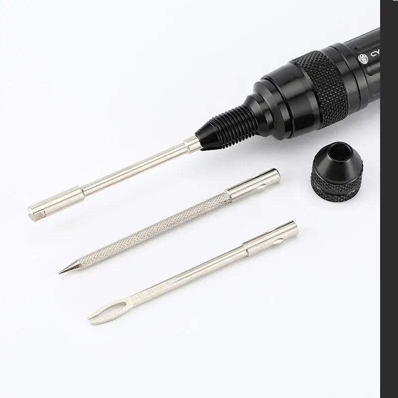 

New Aluminium Alloy Bicycle Tools Tire Repair Rubber Strip and Bicycle Tire Repair Drill MTB Road Bike Tubeless Repair Tool Set