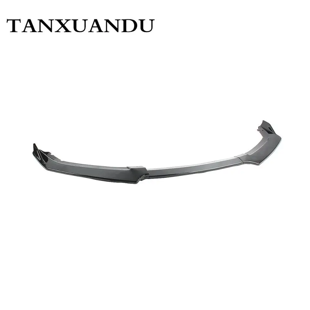 

3-Segment Front Bumper Lip Spoiler Splitter Painted Gloss Black Fit For VW Jetta MK6 Sedan 2011-2014 HONDA Civic 2016-2018