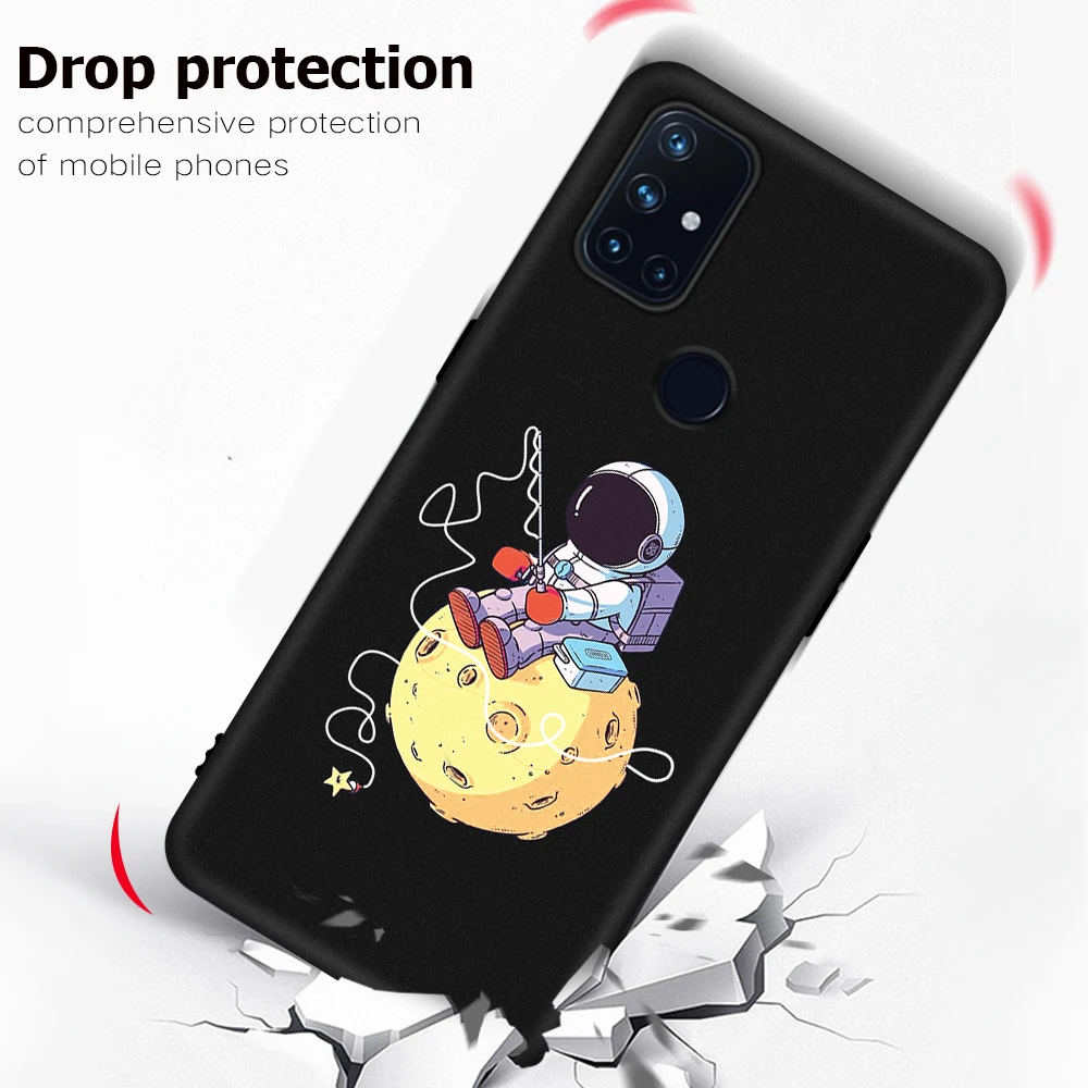 

For Oneplus 9 Case For Oneplus 9 Pro 8 8T Cover Painted Pattern TPU Phone Bumper For One plus 9 Pro Nord N100 N10 5g Case Coque