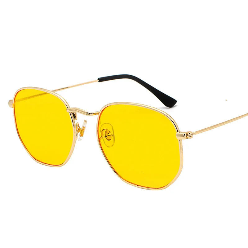 

Vintage Sunglasses Men Square Metal Frame Sunglasses Pilot Mirror Classic Retro Sun Glasses Women Luxury Summer Eyewear oculos