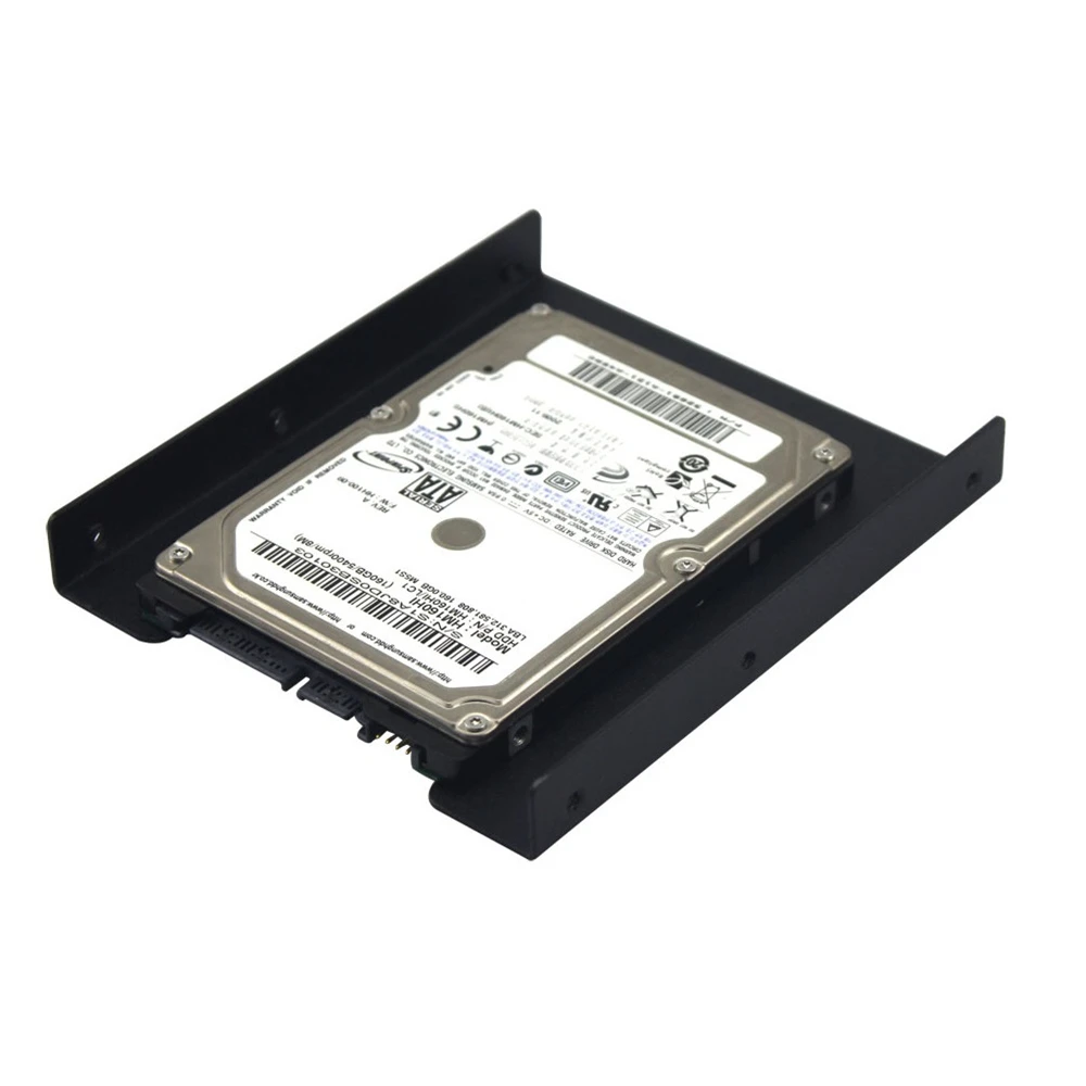 Полезный 2,5 дюймов SSD HDD до 3,5 дюймов металлический монтажный адаптер Кронштейн Док-станция 8 винтов держатель для жесткого диска для ПК корпус жесткого диска