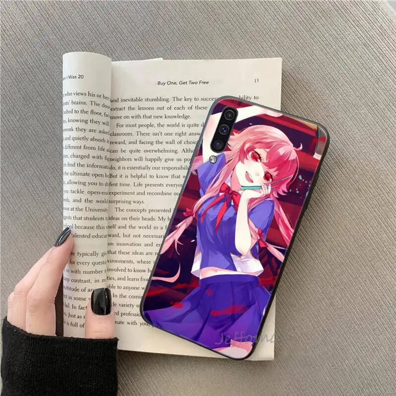

Future Diary Mirai Nikki Phone Case Samsung galaxy S note 7 8 9 10 20 fe edge A 6 10 20 30 50 51 70 lite plus Soft Silicone