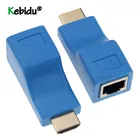 4k HDMI-совместимый удлинитель RJ45 портов LAN HDMI-совместимый удлинитель до 30 м по CAT5e  6 hotUTP LAN Ethernet-Кабель