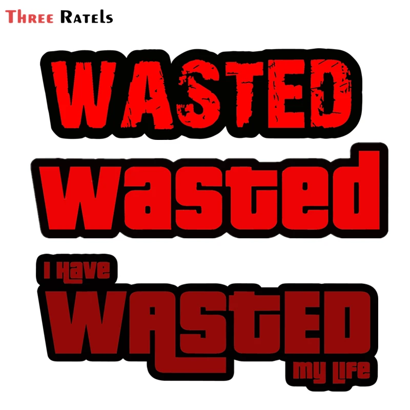 Три Ratels F675 JDM стайлинга автомобилей наклейки письмо впустую Автомобиль Мотоцикл