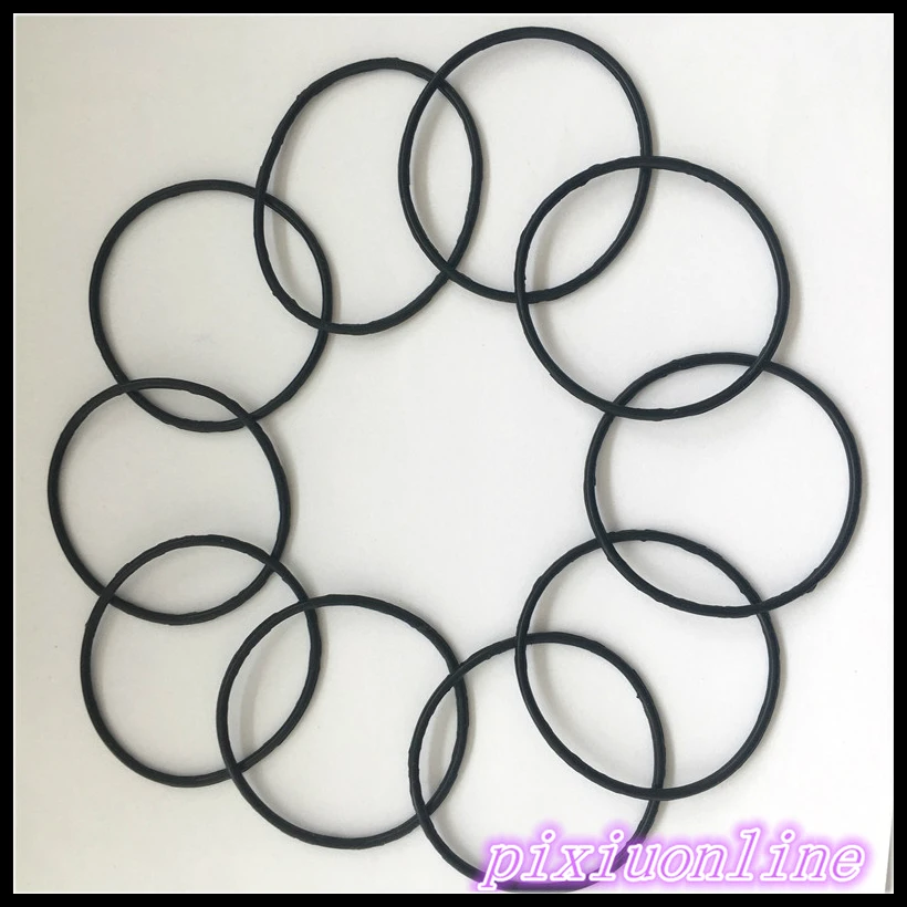 10 шт./лот 50 мм силиконовый резиновый шкив коробки передач двигателя ремни привода