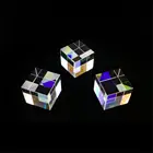 Шестисторонняя яркая призма, комбинированный куб, призма, витражное стекло, рассекающий луч, призма, оптический экспериментный инструмент