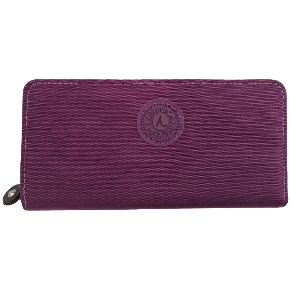 Purple Известный бренд, новые роскошные кошельки, маленький кошелек для женщин, Cartera Hombre, женские кошельки Carteras, карман на молнии, кошелек Sac Femme - Цвет: Purple