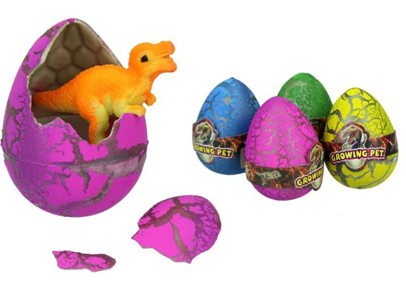 Волшебное высиживание и выращивание динозавра яйца добавить воды Выращивание