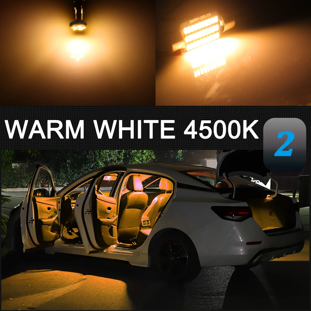 AENVTOL Canbus для Mercedes Benz M ML Class W163 W164 W166 светодиодные внутренние освещения - комплект лампочек без ошибок.