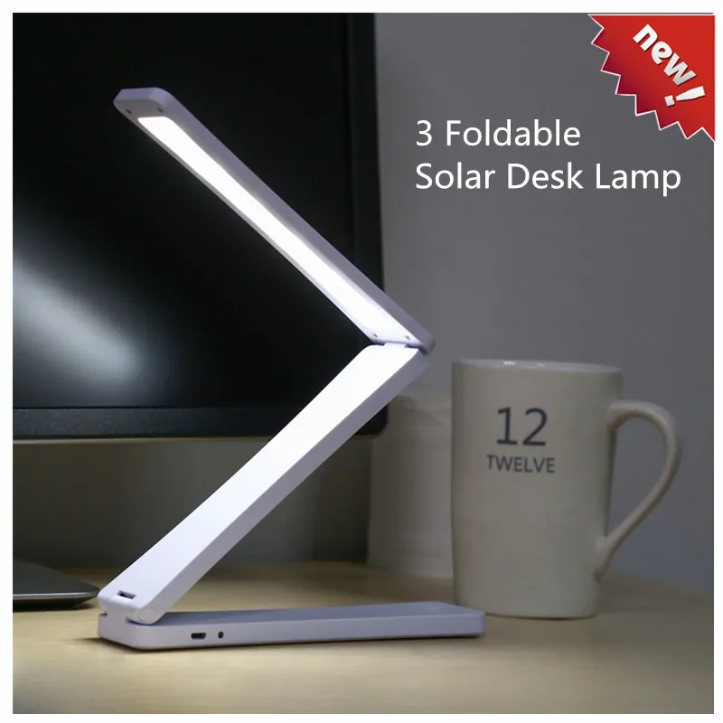 Портативный складной регулируемый светодиодный светильник для чтения