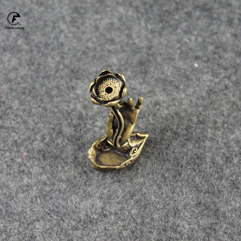 Винтажные медные украшения для чайной церемонии медный Будда ручная работа