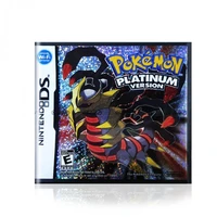 pokmon game card dsi game card ndsi game card ndsi pokemon platinum video game cassette with console card collection series