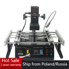 Паяльная станция LY IR6500 V.2 bga аппарат 2300 Вт инфракрасная переработка 2 зоны BGA сварочный аппарат PC410