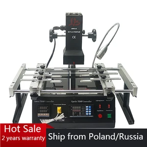 Паяльная станция LY IR6500 V.2 bga аппарат 2300 Вт инфракрасная переработка 2 зоны BGA сварочный аппарат PC410