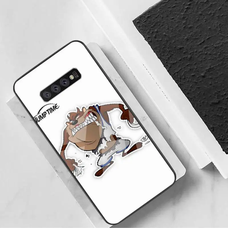 

Daffy Duck Looney Phone Cases Tempered Glass For Samsung S6 7 8 9 10 20 Plus Ultra Note8 9 10 10pro