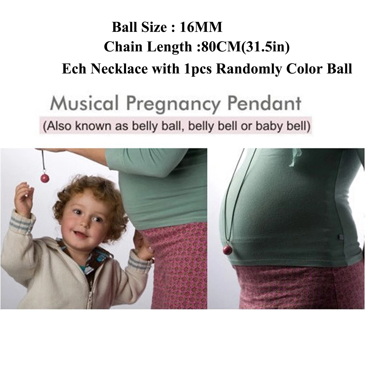 Мексика перезвон Музыка Ангел мяч Caller винтажное ожерелье с медальоном