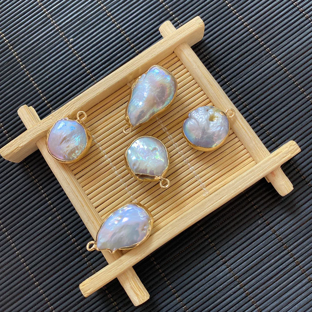 

1 шт., подвеска из натурального пресноводного жемчуга