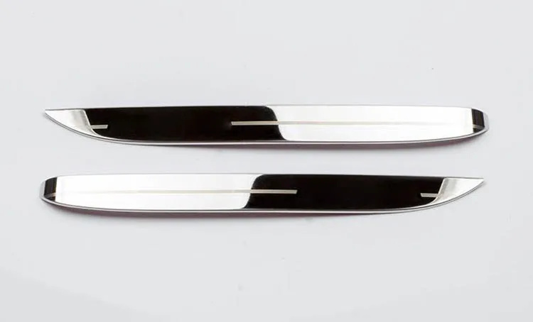 Аксессуары нержавеющая сторона заднего вида крыла зеркала отделка наклейки для