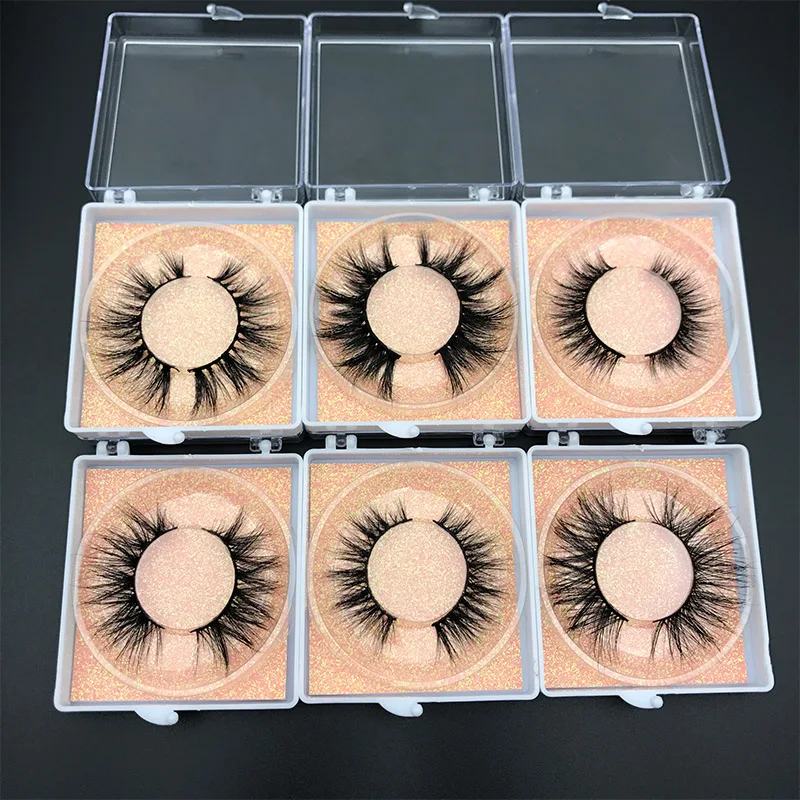 MIKIW Custom box F5D норковые ресницы 15 мм накладные перекрестные мягкие многоразовые 100%
