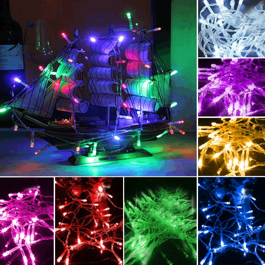 

Connectable 6W LED Curtain icicle String Lights 10m Festival Fairy Lights Christmas lamps Icicle Light Wedding Party