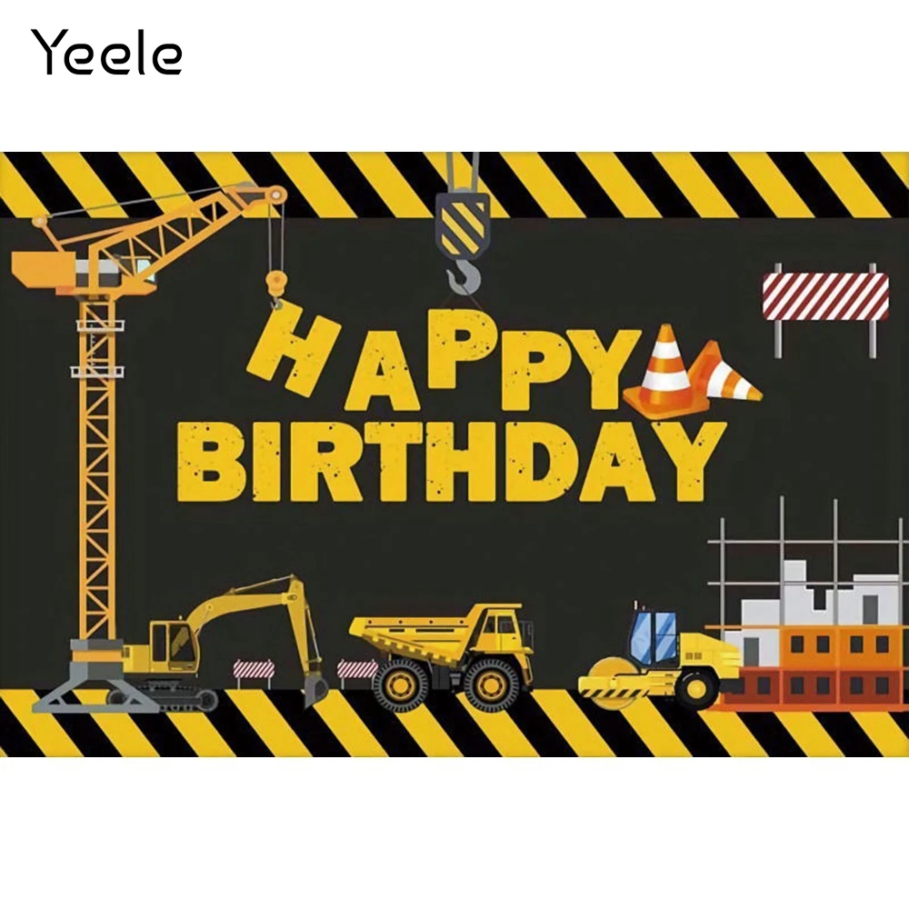 Yeele фотосессия фон для студийной фотосъемки детей с строительство вечерние в