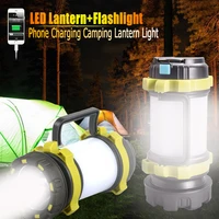 18650 power bank camp lamp tent led camping light usb rechargeable flashlight work light emergency lamp torch pendant flashlight